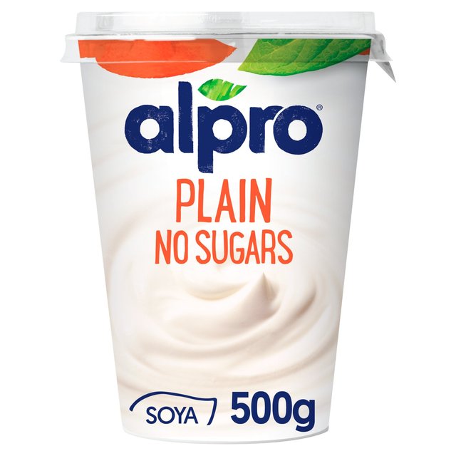 Alpro Plain No Sugars Yoghurt Alternative 500G