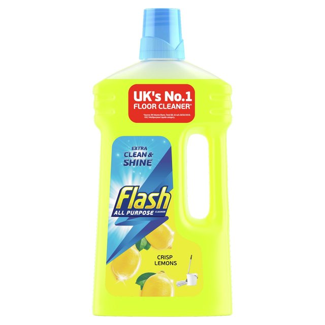 Flash All Purpose Liquid Cleaner Crisp Lemon 1 Litre