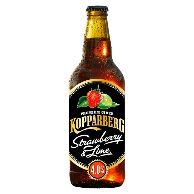 Kopparberg Strawberry And Lime Cider 500Ml Bottle