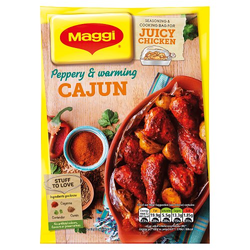 Maggi So Juicy Cajun Chicken 38G