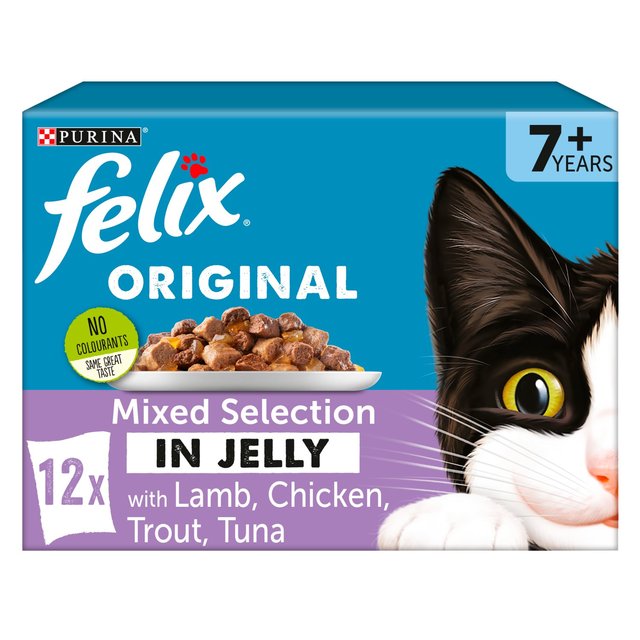 Felix Senior Mixed Selection In Jelly 12X100g