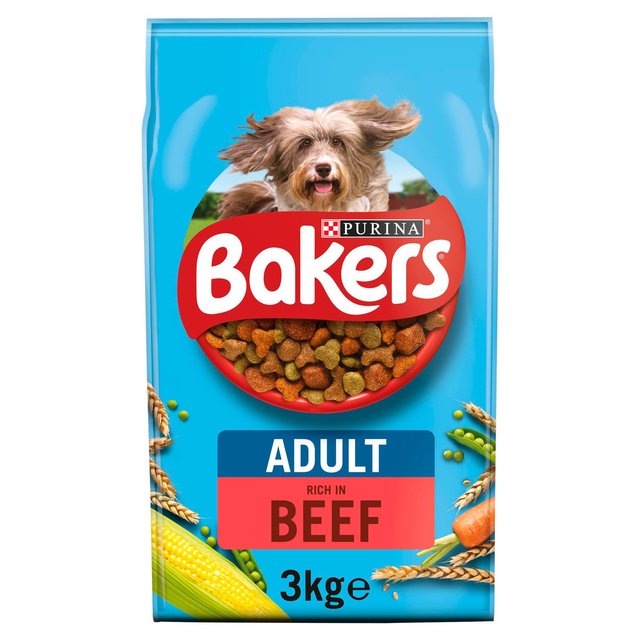 Bakers Dog Food Beef And Vegetable 3Kg