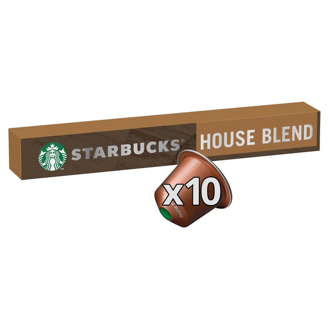 Starbucks House Blend Coffee Pods 10 Pack 57G