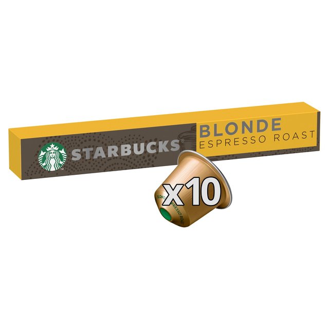 Starbucks Blonde Espresso Coffee Pods 10 Pack 53G