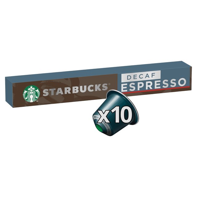 Starbucks Decaffeinated Espresso Coffee Pods 10 Pack 57G