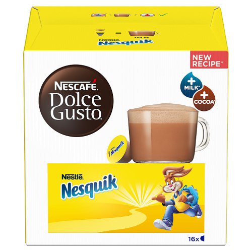 Nescafe Dolce Gusto Nesquik Chocolate Pods X16 256G