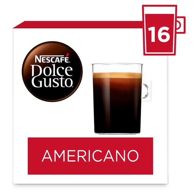 Nescafe Dolce Gusto Americano Coffee 16 Pods 128G