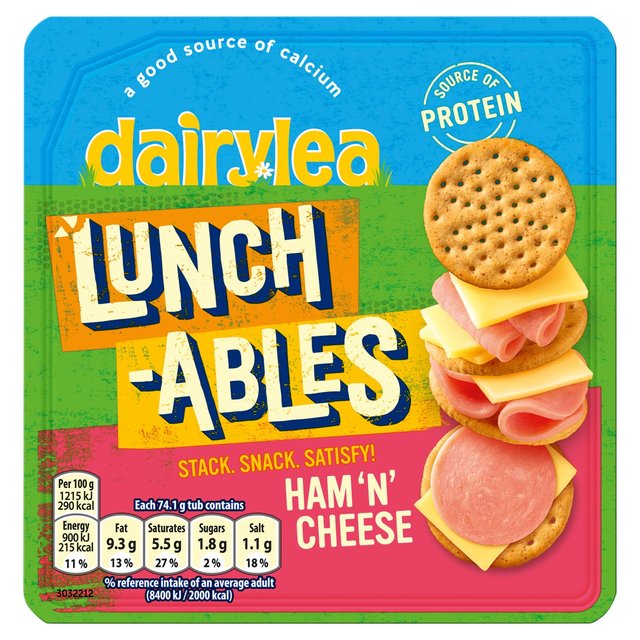 Dairylea Lunchables Ham And Cheese 74.1G