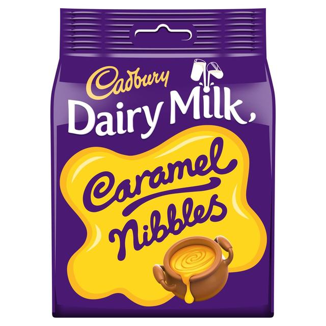 Cadbury Caramel Nibbles Chocolate Bag 120G