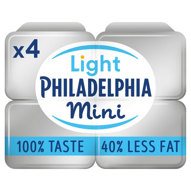 Philadelphia Light Soft Cheese Snack Pack 4 X35g