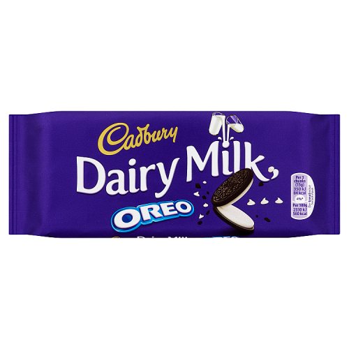 Cadbury Dairy Milk Oreo Chocolate Bar 120G