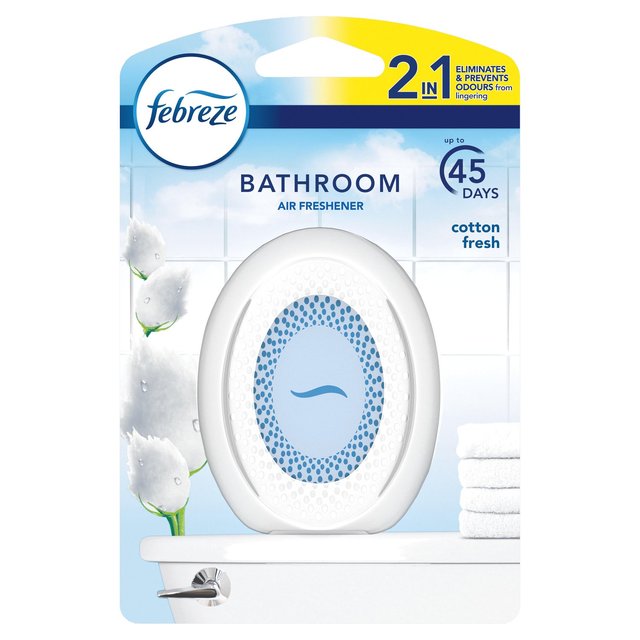 Febreze Bathroom Air Freshener Cotton Fresh 7.5Ml