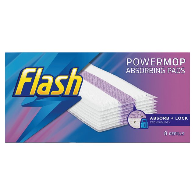 Flash Power Mop Refill Pads 8 Pack