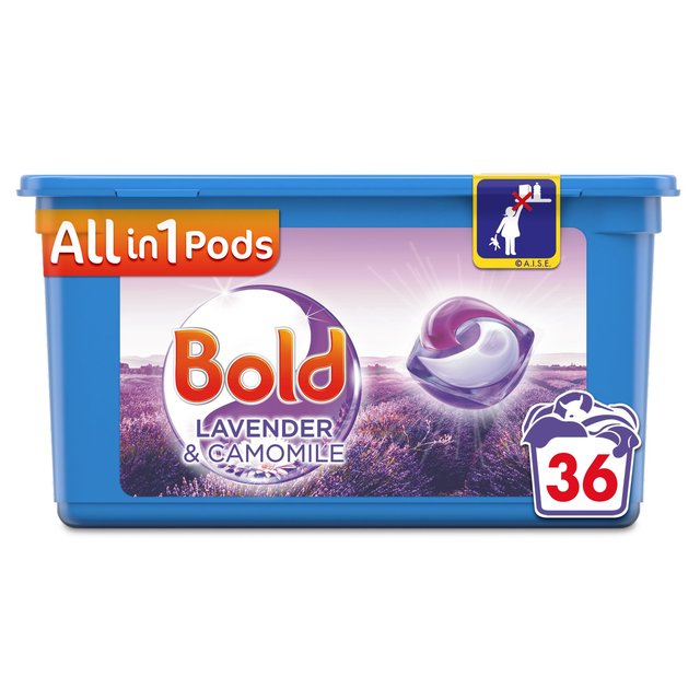 Bold All In One Washing Pods Lavender And Camomile 36 Washing 867.6G