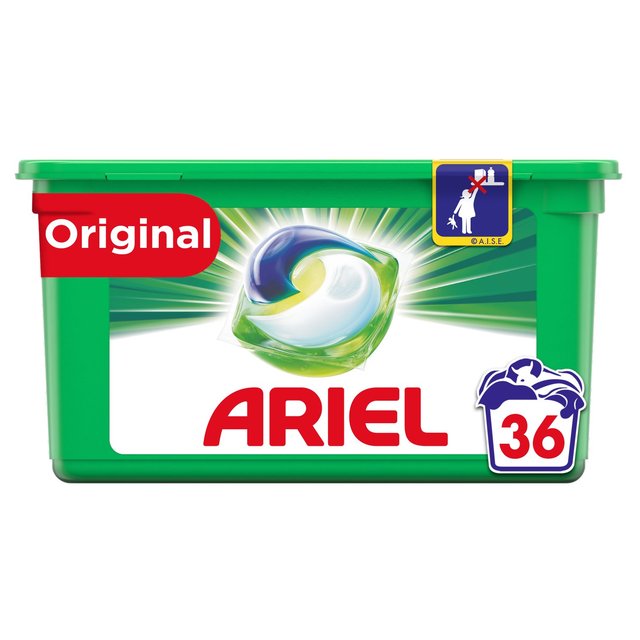 Ariel All In 1 Washing Pods Original 36 Washes 907.2G