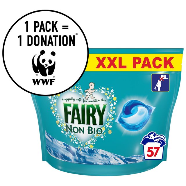 Fairy Non Biological Washing Pods 57 Wash 1373.7G