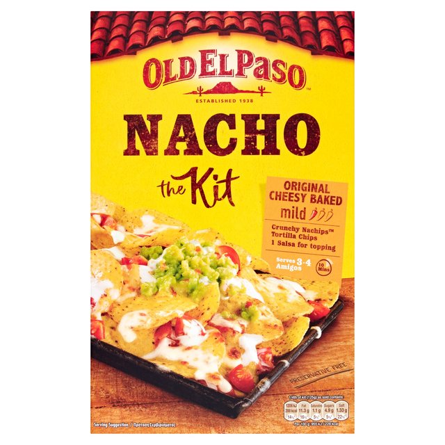 Old El Paso Original Cheesy Baked Nacho Kit 505G