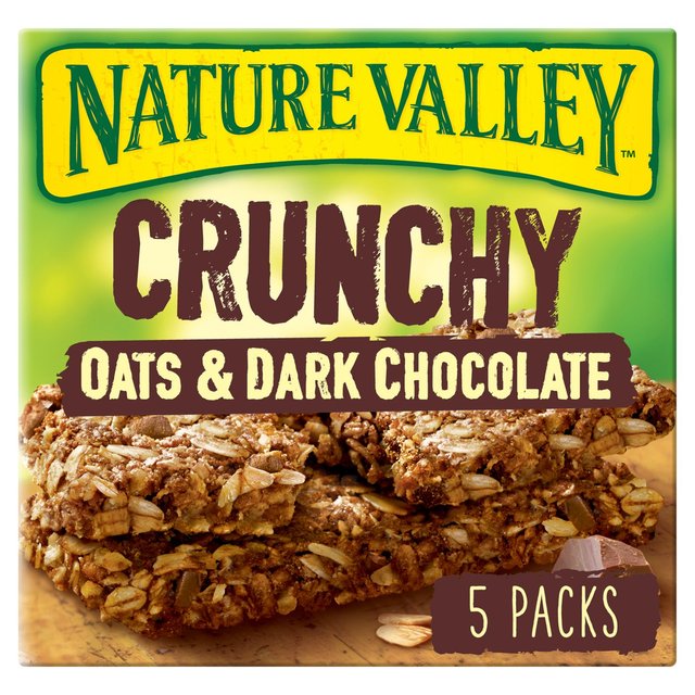 Nature Valley Crunchy Granola Oats And Chocolate Bars 5X42g