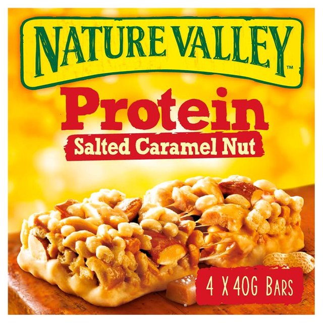 Nature Valley Prtn Salted Caramel Nut Bars 4X40g