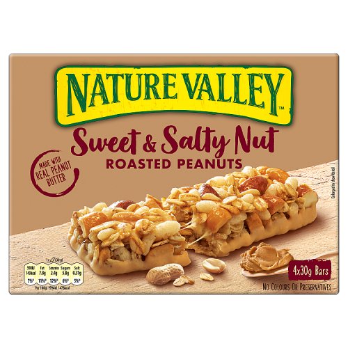 Nature Valley Sweet And Salty Nut Peanut Bars 4X30g