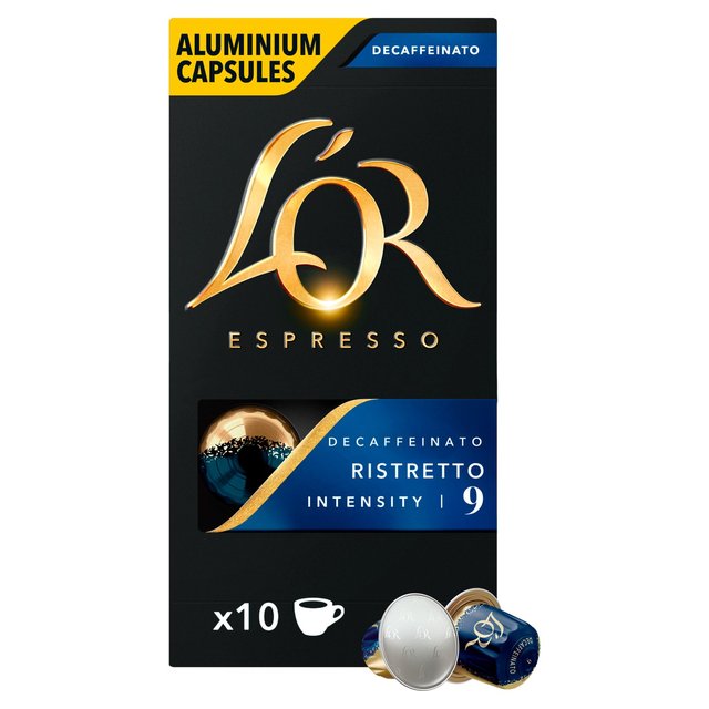 L'or. Capsule Ristretto Decaffeinated Coffee 52G