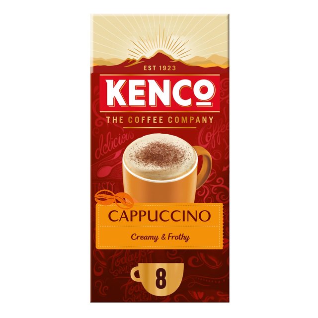 Kenco Cappuccino Coffee 8 Sachets 149G