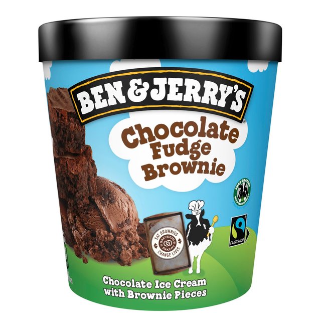 Ben And Jerry's Chocolate Fudge Brownie Ice Cream 465Ml