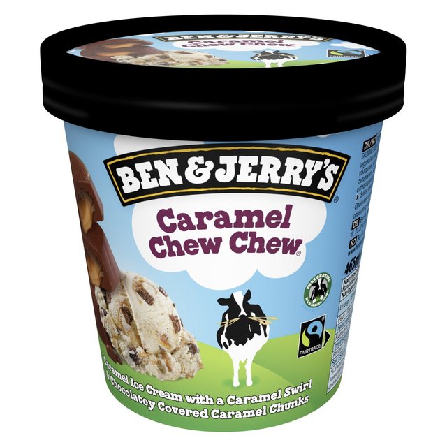 Ben And Jerry's Caramel Chew Chew Ice Cream 465Ml