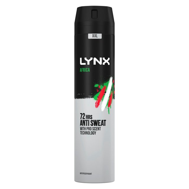 Lynx Africa Antiperspirant Deodorant Spray 250Ml
