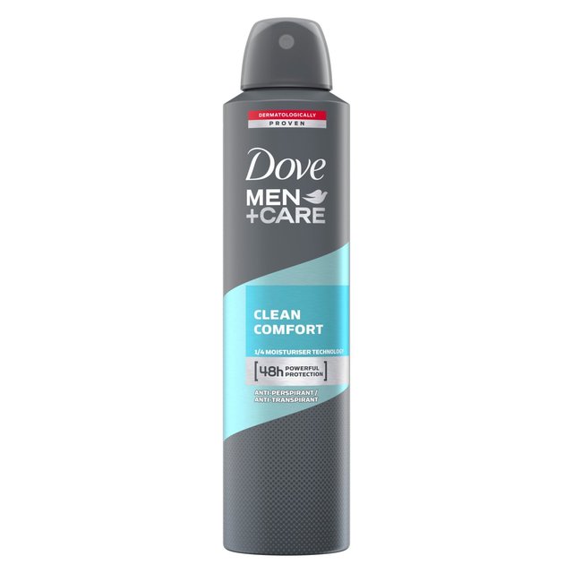 Dove Men+Care Clean Comfort Antiperspirant Deodorant 250Ml