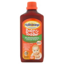 Haliborange Multi Vitamins Orange Liquid 250Ml